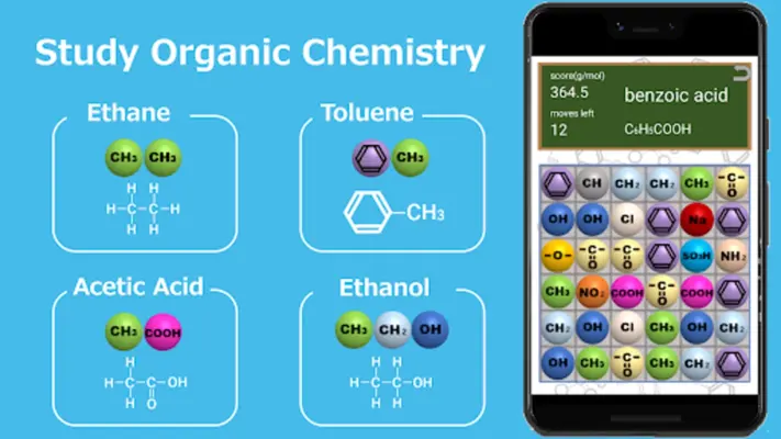 Organic Chemistry App ChemPuz android App screenshot 3